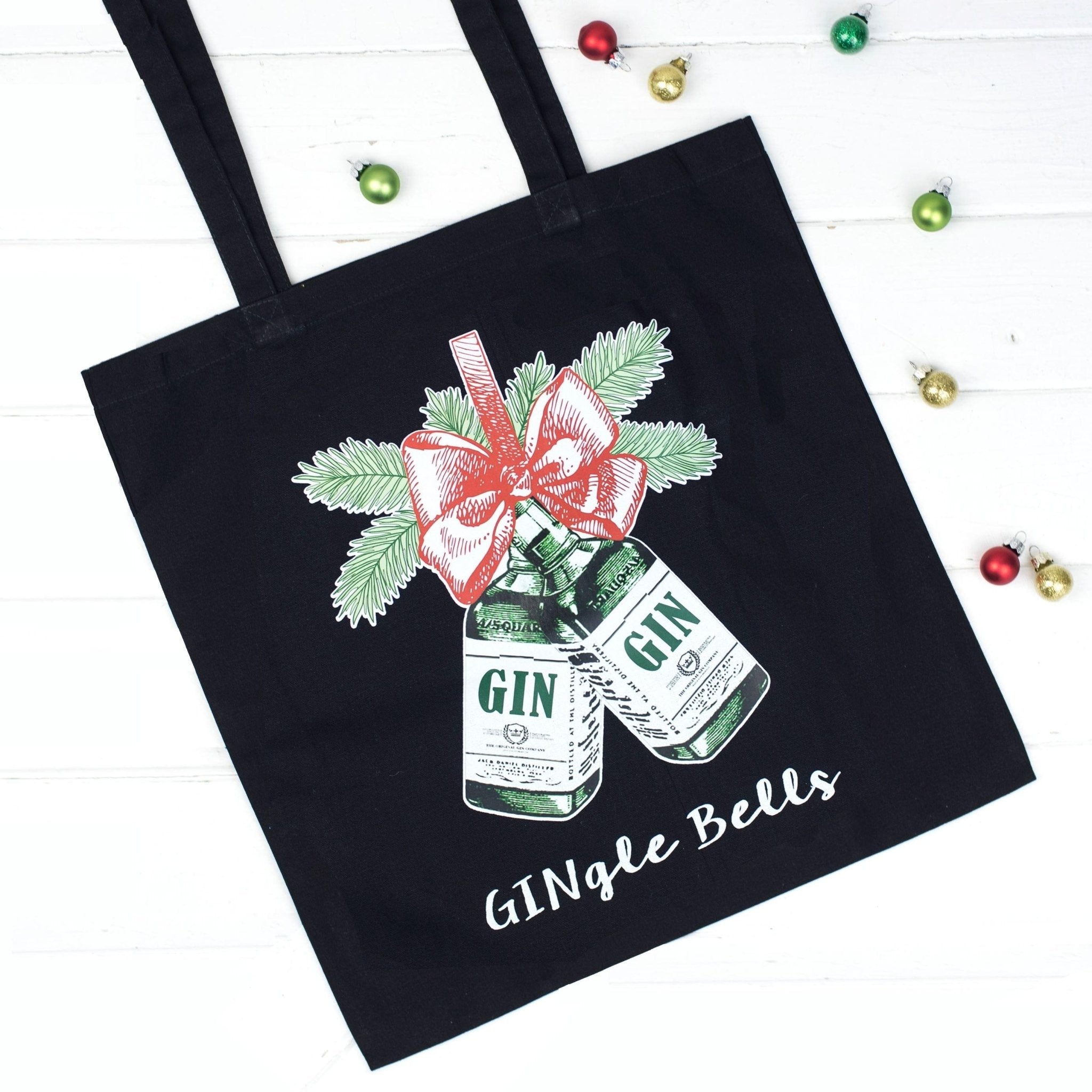 'Gingle Bells' Christmas Tote Bag