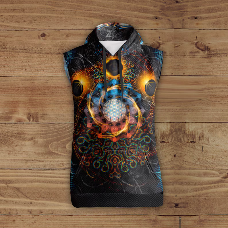 Workout Sleeveless Hooded Tank