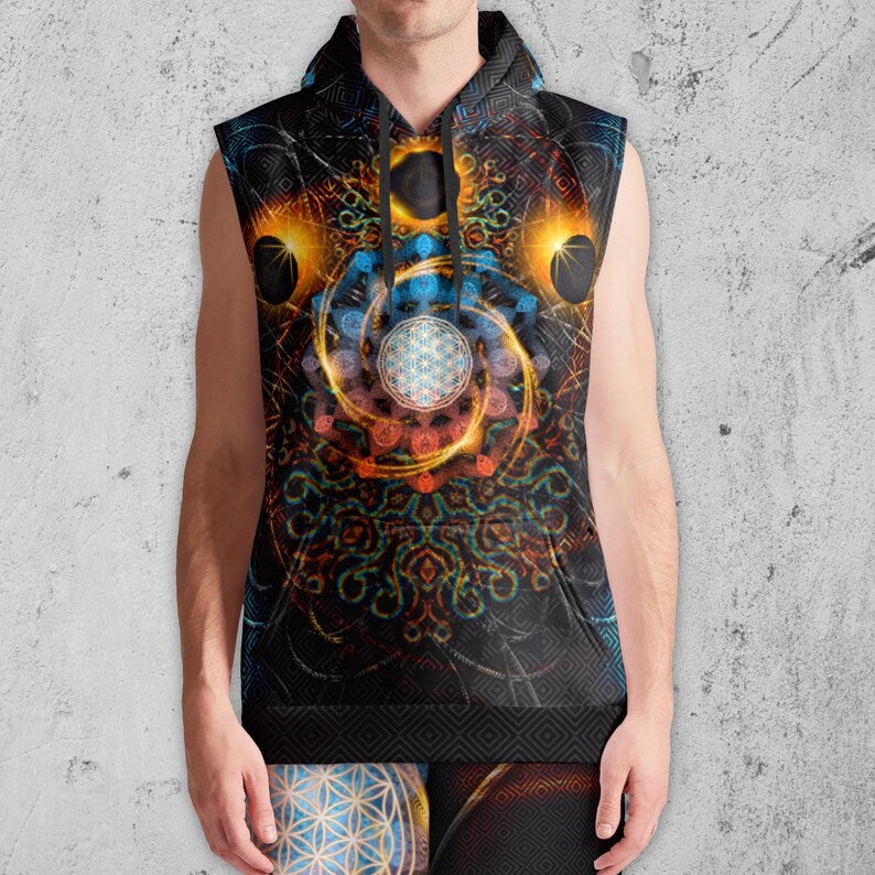 Workout Sleeveless Hooded Tank