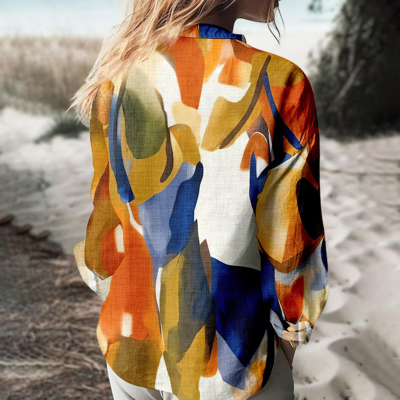 Colorful Women Casual Shirt